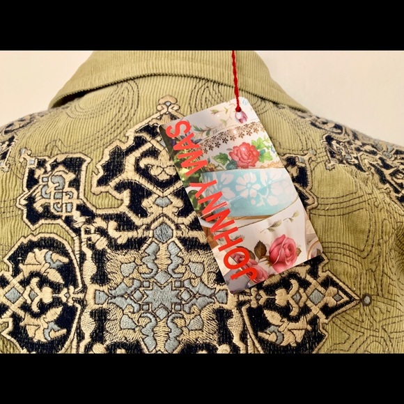 Johnny Was Mandala corduroy jacket S NWT - Picture 4 of 4